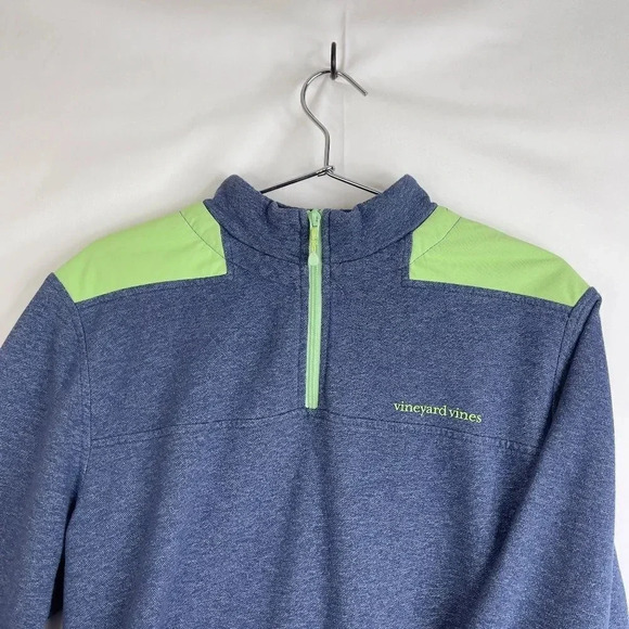 Vineyard Vines Shep Quarter Zip Shirt - Picture 3 of 10